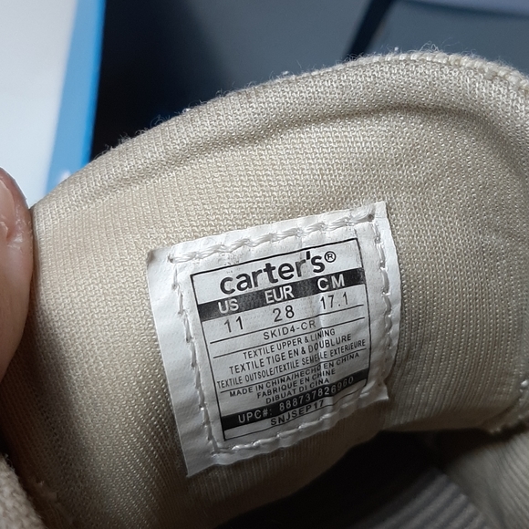 ❤ 🛍 4/$20 Carter's Khaki Sneakers - Picture 7 of 7